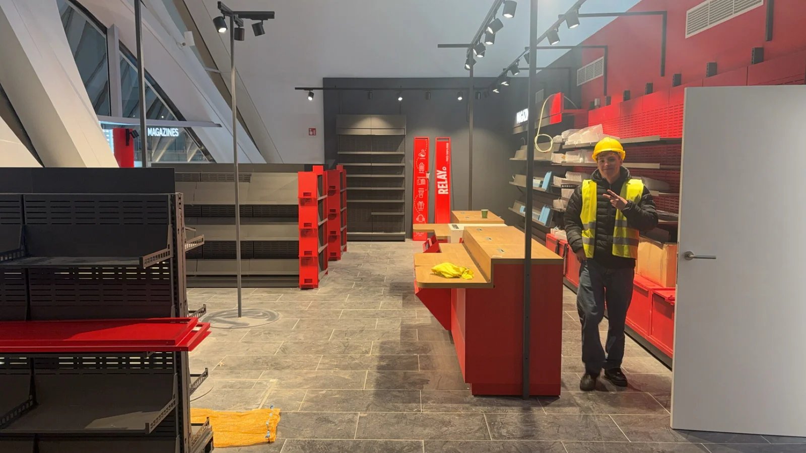 Nettoyage fin de chantier à Mons